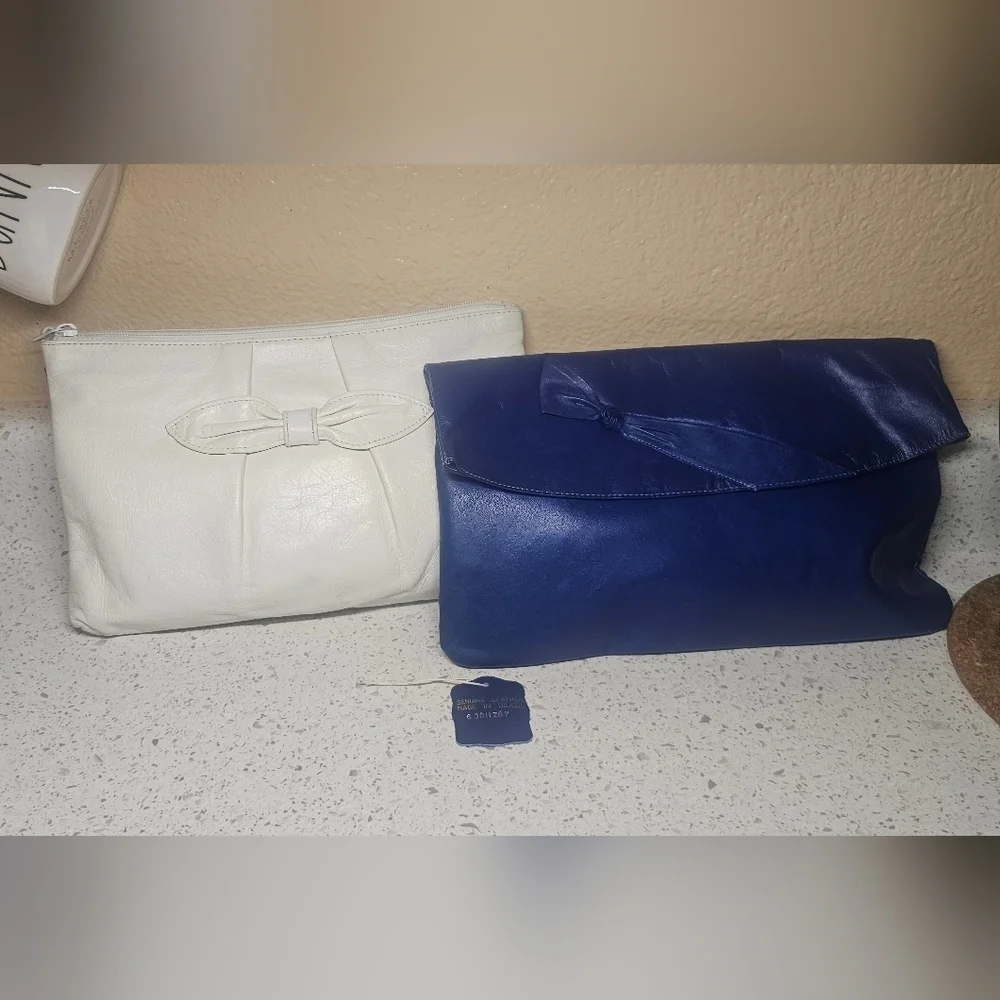 Vintage Toni Leather Wristlet and Friend